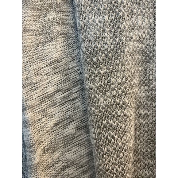 Loveriche Double Split Hem Gray Heather Tunic Sweater Size Small - Picture 7 of 7